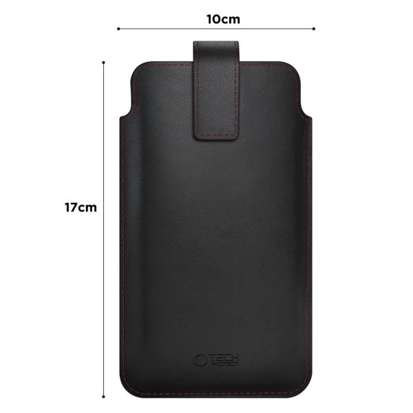 Θήκη Tech-Protect SM65 Universal Pouch 6.0"-6.9" BLACK/RED - Image 3