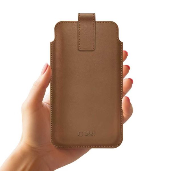 Θήκη Tech-Protect SM65 Universal Pouch 6.0"-6.9" Brown - Image 3