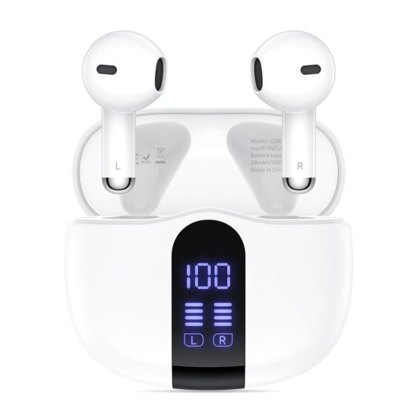 TECH-PROTECT ULTRABOOST TWS EARPHONE CORE G2 WHITE - Image 2