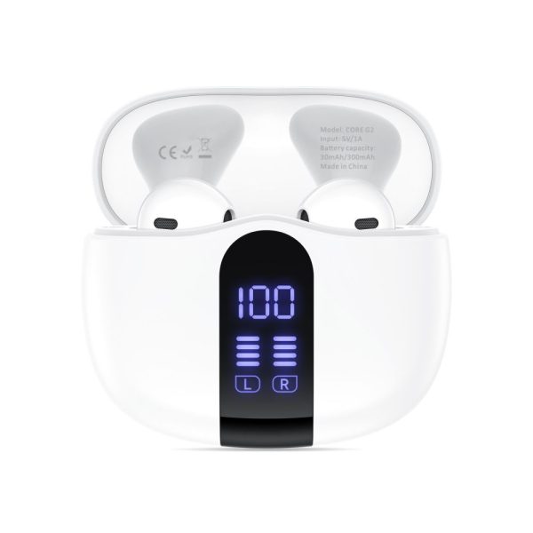TECH-PROTECT ULTRABOOST TWS EARPHONE CORE G2 WHITE - Image 3