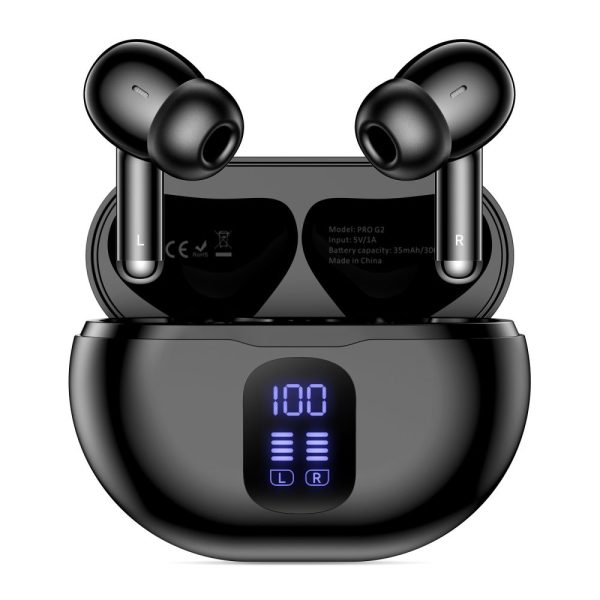 TECH-PROTECT ULTRABOOST TWS EARPHONE PRO G2 BLACK - Image 2