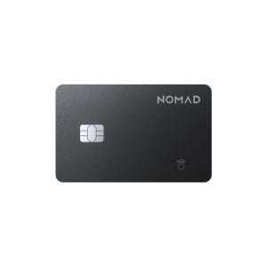 Κάρτα εντοπισμού πορτοφολιού Nomad Tracking Card Pro Apple Find My Black