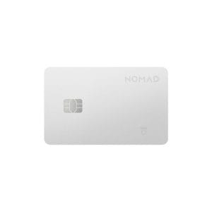 Tracker Πορτοφολιού Nomad Tracking Card Pro Find My White