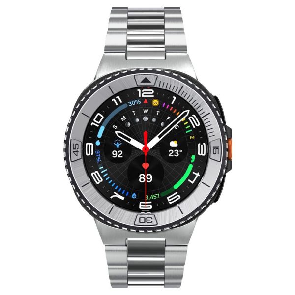 Spigen Bezel Tune (Pilot) Silver-Samsung Galaxy Watch 8 Classic 46mm (ACS10015) - Image 7