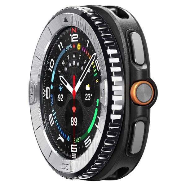 Spigen Bezel Tune (Pilot) Silver-Samsung Galaxy Watch 8 Classic 46mm (ACS10015) - Image 11