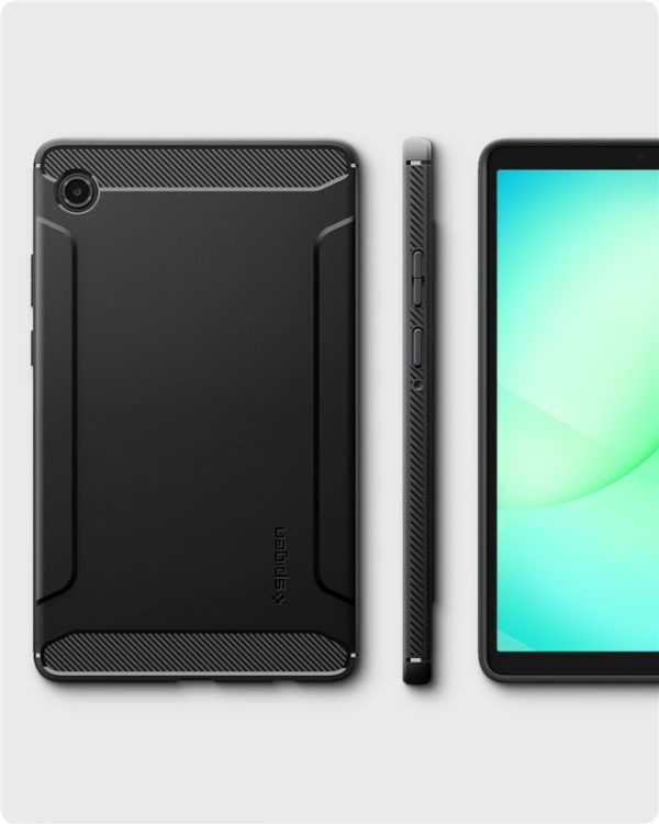 Spigen Rugged Armor matte black - Samsung Galaxy Tab A11 (ACS10462) - Image 11