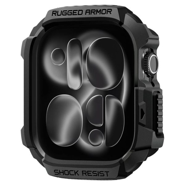 Spigen Rugged Armor 2 Matte Black-Apple Watch 11 42mm (ACS10491) - Image 7