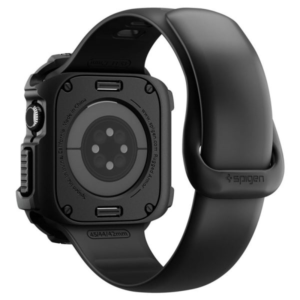 Spigen Rugged Armor 2 Matte Black-Apple Watch 11 46mm (ACS10499) - Image 4