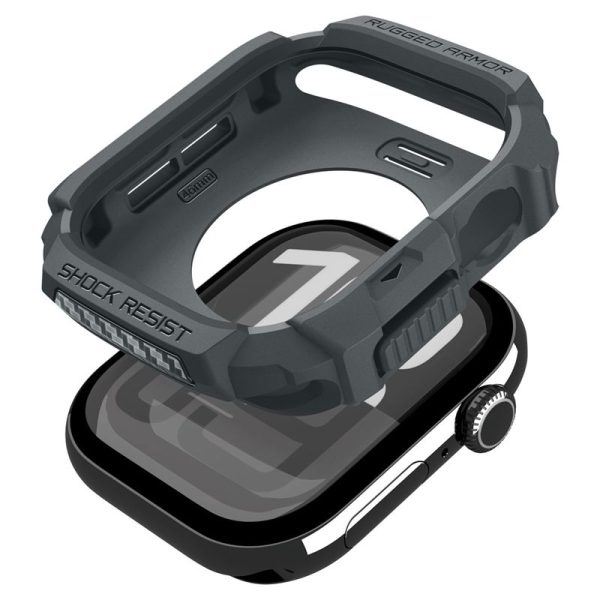 Spigen Rugged Armor 2 Dark Gray-Apple Watch 11 46mm (ACS10500) - Image 16