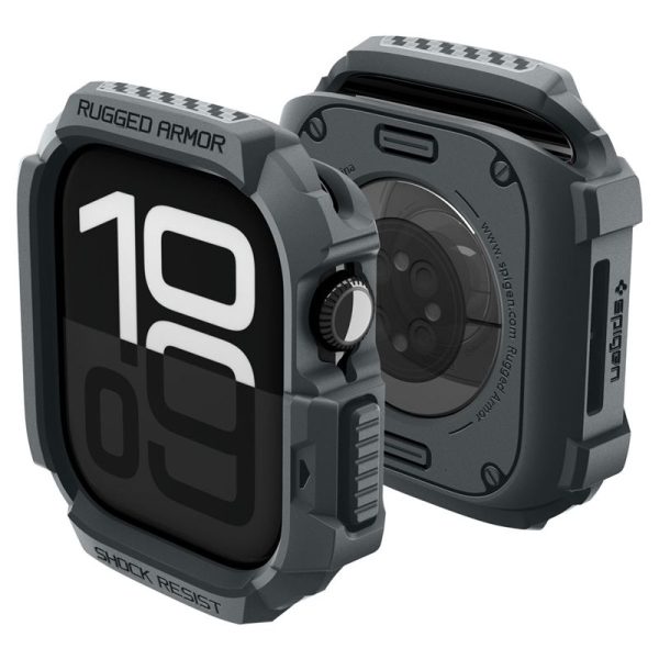 Spigen Rugged Armor 2 Dark Gray-Apple Watch 11 46mm (ACS10500) - Image 4