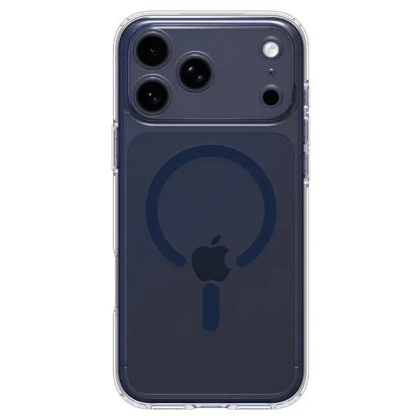 Θήκη Spigen Ultra Hybrid MagSafe – iPhone 17 Pro Max – Clear / Deep Blue (ACS11108) - Image 4