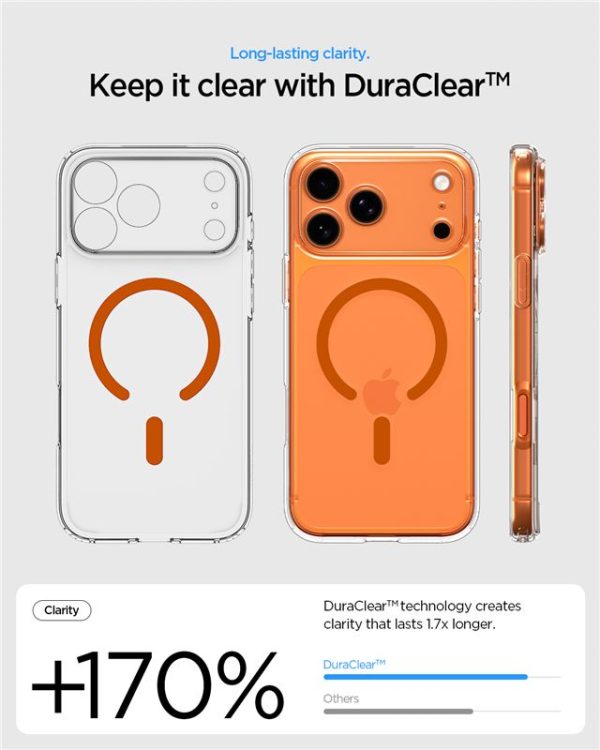 clear orange - iPhone 17 Pro Max