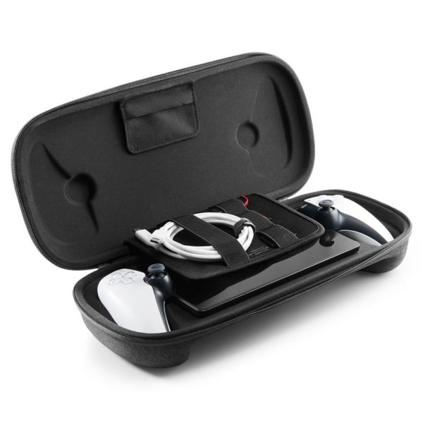 Spigen Klasden Pouch Charcoal Gray-Sony PlayStation Portal Remote (AGP09756) - Image 3