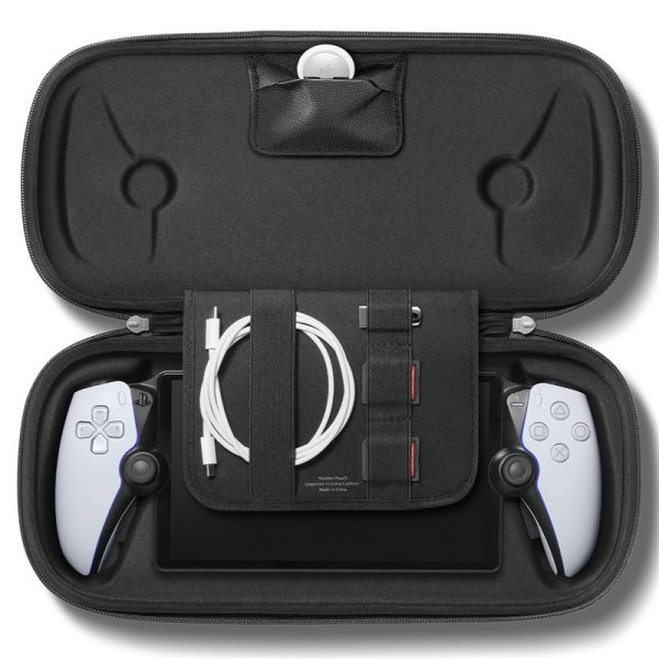 Spigen Klasden Pouch Charcoal Gray-Sony PlayStation Portal Remote (AGP09756) - Image 8