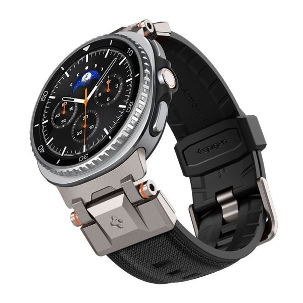 Spigen DuraPro Armor Black-Samsung Galaxy Watch 8 46/44/40mm (AMP10118) - Image 5