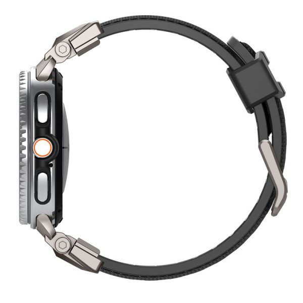 Spigen DuraPro Armor Black-Samsung Galaxy Watch 8 46/44/40mm (AMP10118) - Image 12