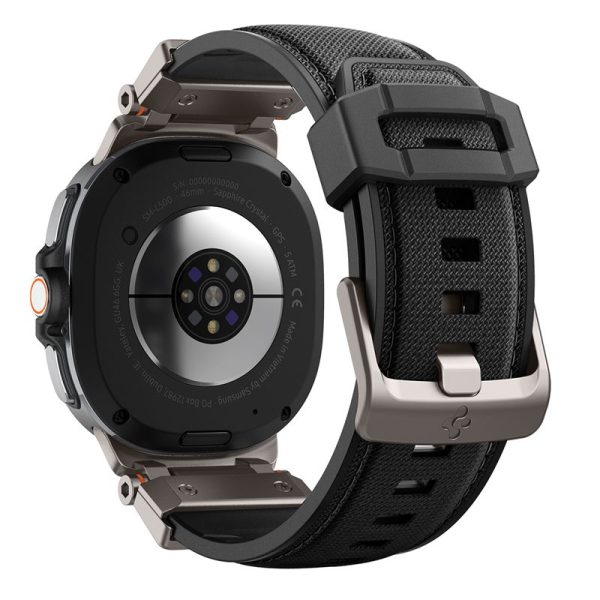 Spigen DuraPro Armor Black-Samsung Galaxy Watch 8 46/44/40mm (AMP10118) - Image 13