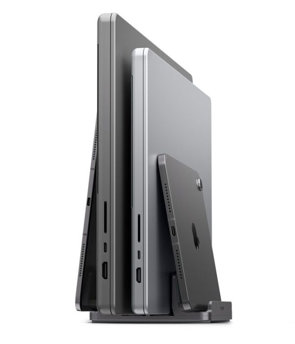 Spigen Vertical Laptop Stand LD208S4 Space Gray (AMP10640) - Image 8