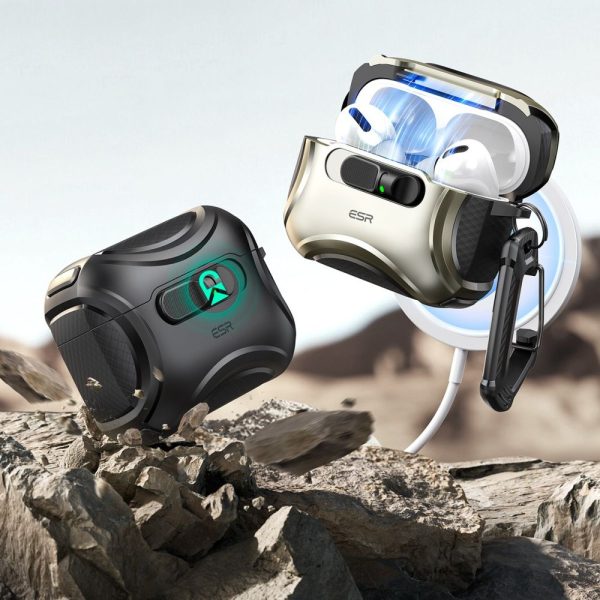 ESR CYBER FLICKLOCK HALOLOCK MAGSAFE APPLE AIRPODS PRO 3 BLACK - Image 2