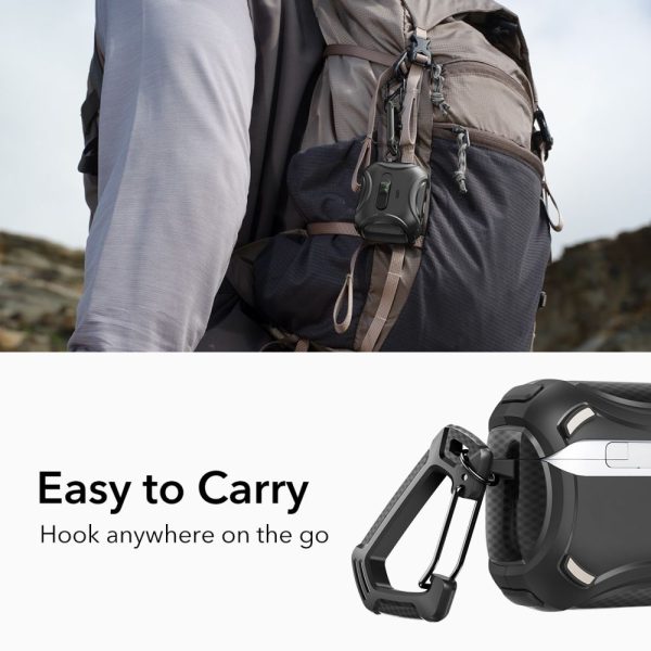 ESR CYBER FLICKLOCK HALOLOCK MAGSAFE APPLE AIRPODS PRO 3 BLACK - Image 5