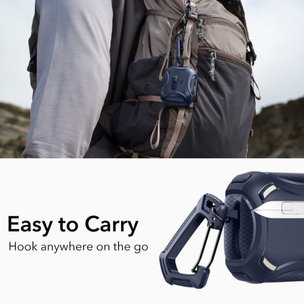 ESR CYBER FLICKLOCK HALOLOCK MAGSAFE APPLE AIRPODS PRO 3 BLUE - Image 3