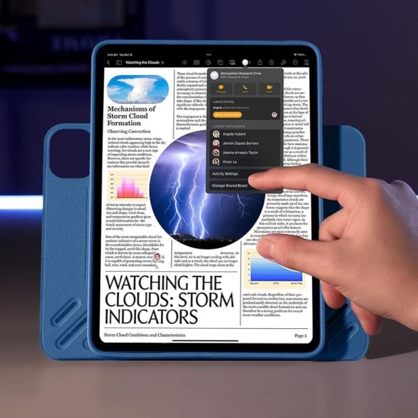 ESR FLIP HYBRID IPAD PRO 11” 5/6 GEN. (2024-2025) NAVY BLUE - Image 2