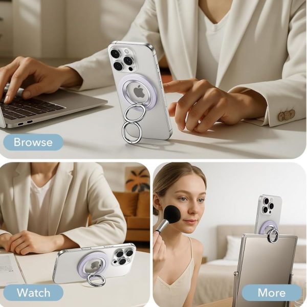 ESR MAGNETIC 360 HALOLOCK MAGSAFE PHONE RING LAVENDER - Image 4