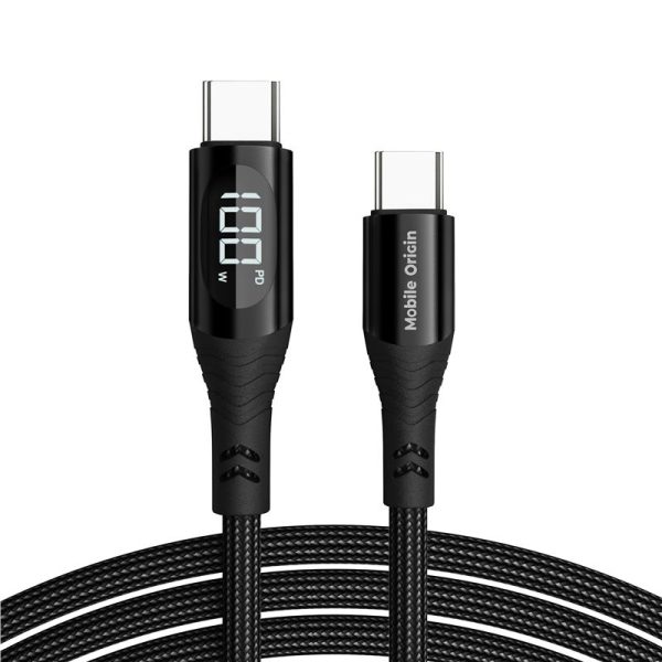 Mobile Origin 100W Display Cable USB-C to USB-C 1,5m CB2 (MO-100WDC-CB2) - Image 4