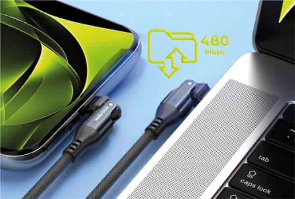 Mobile Origin 240W Rotating Cable USB-C to USB-C CB3 (MO-240WRC-CB3) - Image 4