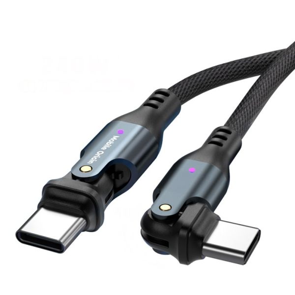 Mobile Origin 240W Rotating Cable USB-C to USB-C CB3 (MO-240WRC-CB3) - Image 12