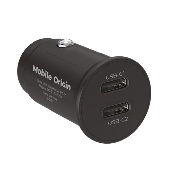 Mobile Origin 30W Super Car Charger CA20 - 2x USB-C (MO-30WSCCH-CA20) - Image 2