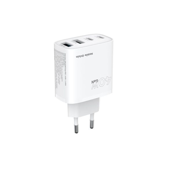 Mobile Origin 40W GaN Wall Charger PW22 - 2x USB-C + 2x USB-A (MO-40WCH-PW22) - Image 14