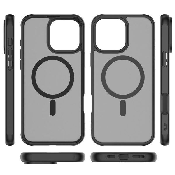 Mobile Origin Hybrid MagSafe Case Matte Black-Apple iPhone 16 Pro Max (MO-HYBL-IP16PM) - Image 6