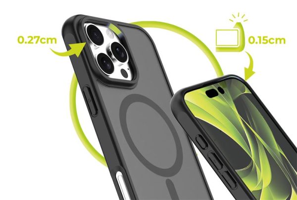 Mobile Origin Hybrid MagSafe Case Matte Black-Apple iPhone 16 Pro Max (MO-HYBL-IP16PM) - Image 3