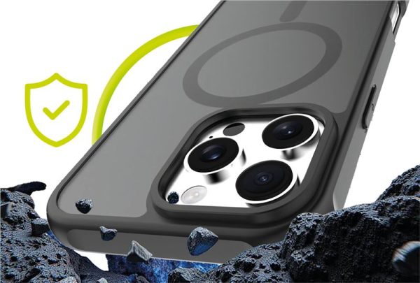 Mobile Origin Hybrid MagSafe Case Matte Black-Apple iPhone 16 Pro Max (MO-HYBL-IP16PM) - Image 8