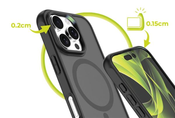 Mobile Origin Hybrid MagSafe Case Matte Black-Apple iPhone 16 Pro (MO-HYBL-IP16P) - Image 3