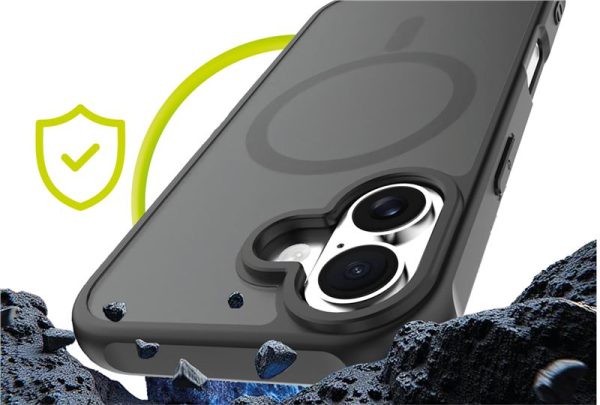 Mobile Origin Hybrid MagSafe Case Matte Black-Apple iPhone 16 (MO-HYBL-IP16) - Image 3