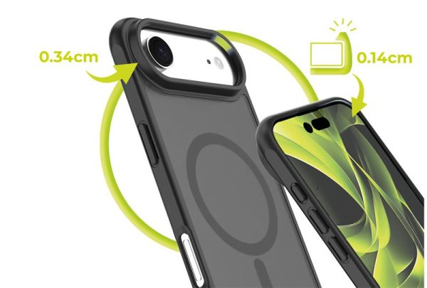 Mobile Origin Hybrid MagSafe Case Matte Black-Apple iPhone Air (MO-HYBL-IP17A) - Image 8