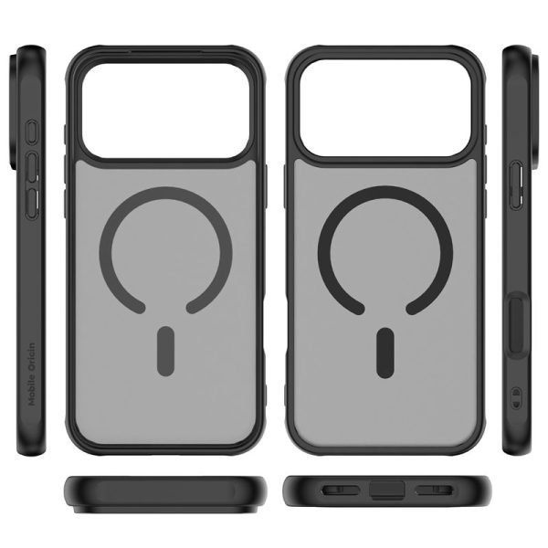 Mobile Origin Hybrid MagSafe Case Matte Black-Apple iPhone 17 Pro Max (MO-HYBL-IP17PM) - Image 3