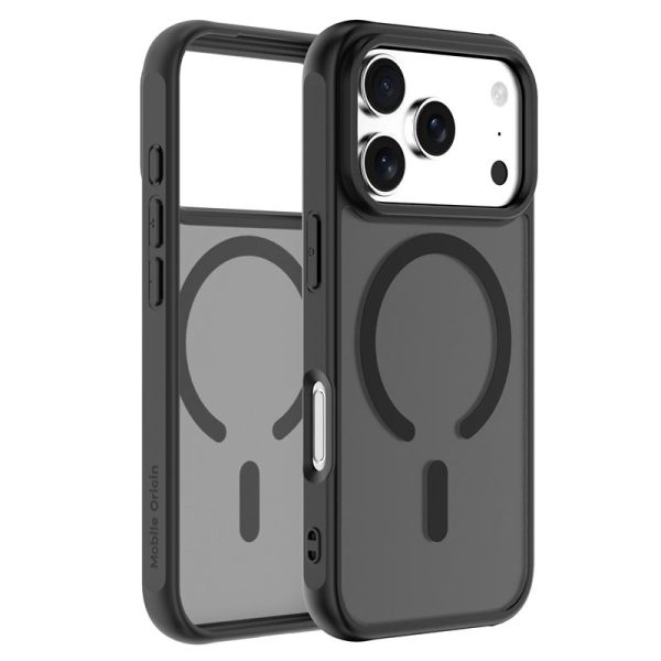 Mobile Origin Hybrid MagSafe Case Matte Black-Apple iPhone 17 Pro (MO-HYBL-IP17P) - Image 3
