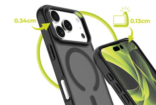 Mobile Origin Hybrid MagSafe Case Matte Black-Apple iPhone 17 Pro (MO-HYBL-IP17P) - Image 7