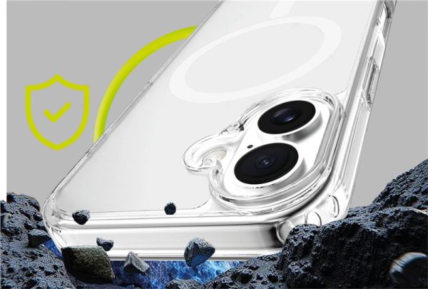 Mobile Origin Hybrid MagSafe Case Clear-Apple iPhone 16 (MO-HYCL-IP16) - Image 7