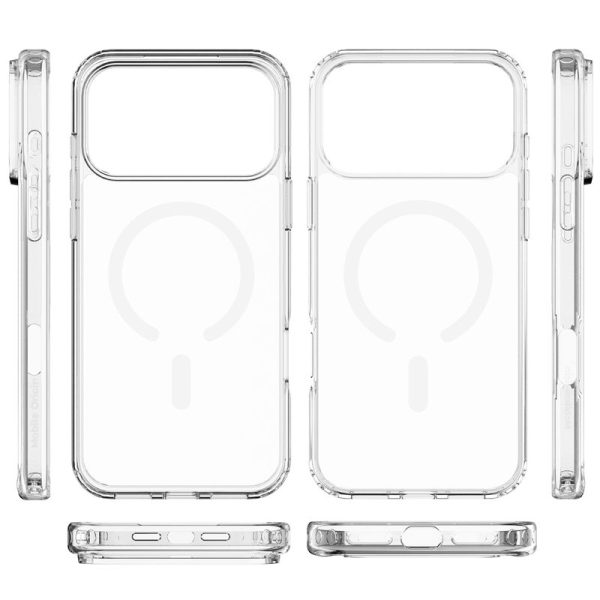 Mobile Origin Hybrid MagSafe Case Clear-Apple iPhone 17 Pro Max (MO-HYCL-IP17PM) - Image 3
