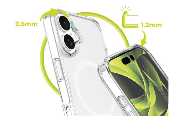 Mobile Origin Hybrid MagSafe Case Clear-Apple iPhone 17 (MO-HYCL-IP17) - Image 9