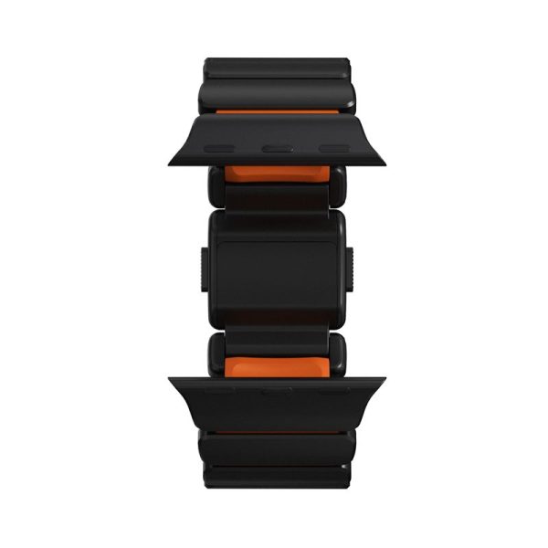 Nomad Stratos Band black titanium ultra orange FKM-Apple Watch 45/46/49mm (NM011116858) - Image 3