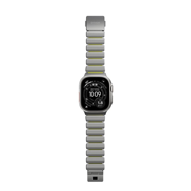 Nomad Stratos Band natural titanium volt FKM-Apple Watch 45/46/49mm (NM011147858) - Image 2