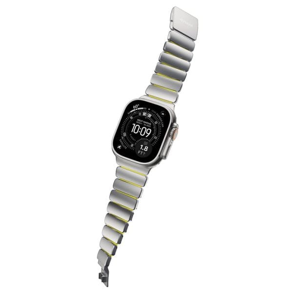 Nomad Stratos Band natural titanium volt FKM-Apple Watch 45/46/49mm (NM011147858) - Image 5