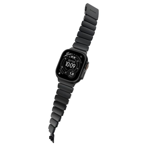 Nomad Stratos Band black titanium black FKM-Apple Watch 45/46/49mm (NM011154858) - Image 5