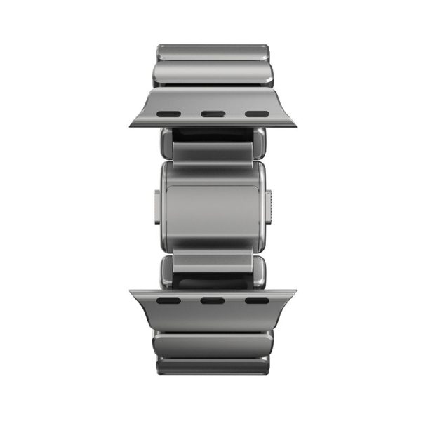 Nomad Stratos Band natural titanium black FKM-Apple Watch 45/46/49mm (NM014421858) - Image 8