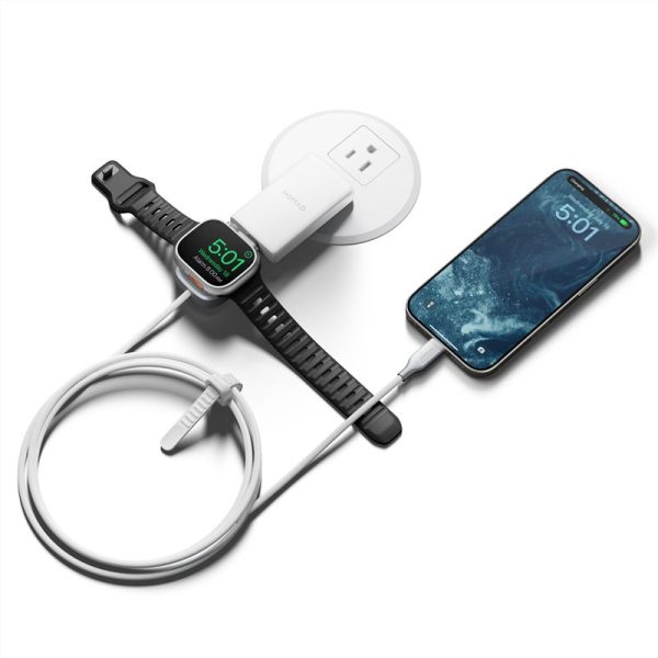 Nomad Universal Cable for Apple Watch 1.5m white (NM014667858) - Image 5